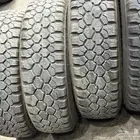 ربعه كفرات دلوب بن زجر مع جنوط شبه جديد مقاس 17-75-245