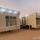 غرف سحب 15 متر العدد2 جديد جهز والمكيفات والطاقة الشمسية
