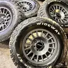 جنوط ميثود فرد f150 مع كفرات ودواي نص حجري مقاس 285 70 17