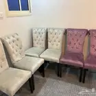 كراسي طاوله طعام عدد 8