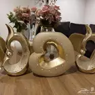 طقم تحف ذهبيه