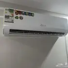 مكيف إسبليت مستعمل حشمة   شبه جديد