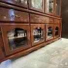 طاولة وبوفيه خشب