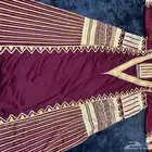 ثوب مخيط شعبي زي الباحه