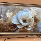 شاشة تلفزيون 55 بوصه شبه جديد للبيع