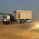 ونش دبل نقليات كرفانات وغرف متنقله بركسات