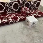 جلسه شعبيه متكامله بالكمار والطاوله الارضيه شبه جديده