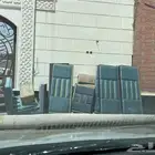 مساند مع فرشه ب100 الي يبيها يجي ياخذها