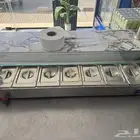 سخان فطور ومدخنة مطعم
