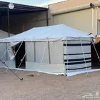 خيما 8 5 واجها شفاف مخططا
