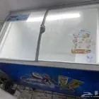 فريزر آيس كريم سحاب زجاج