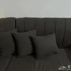 كنب رمادي غامق القصيم بريدة