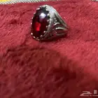 خاتم فضه رجالي جديد له معي يومين