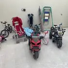 للبيع سياكل وعربات اطفال