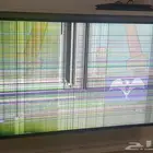 تلفزيون سامسونج شاشة مكسورة