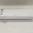 2 مكيف اسبليت للبيع طن استعمال خفيف جديد الاستخدام