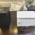 طابعه من شركه hp و بيسي مكتبي