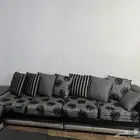 طقم كنب مع الستارة