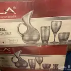 طقم بيالات وكاسات جديد ثلاث كراتين الاستيلام كما هى