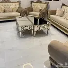 كنب مع طاولات للبيع