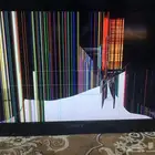 شاشة سوني 32 فريم محروقه