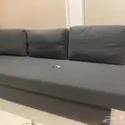 للبيع كنبه مع سرير ومساحة تخزين