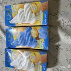 بسكويت وخليط الايسكريم