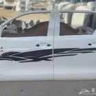 ابواب يسار هايلوكس 2022 ابيض ساده
