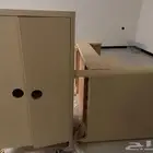 غرفة دلاب وسرير من ايكيا