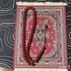 سبحة احمر غامق