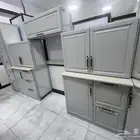 دولاب المطبخ المستعمل مجدد ونظيف 6متر ونص صاج