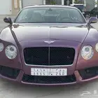 بنتلي كونتينينتال 2013 اول مالك من الوكالة ممشى قليل