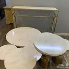 طاوله نظيفه طقم كامل على السوم