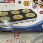 الة مصابيب 6 عيون شبه جديدة استخدام قليل