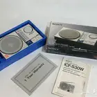 راديو سوني icf-s30w موجتين نادر 1983