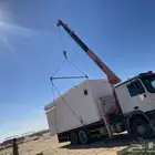 نقل بركسات غرف متنقله كرفنات برتبلات كنتينرات وغيرها