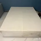 سرير للبيع حجم نفرين بدون مرتبه