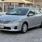 تويوتا كورولا موديل 2013 قمة النظافه