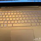 لابتوب hp يعمل أيضا باللمس ويطوا بالكامل بحالة ممتازة