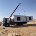 دبل سطحه ونش كرين نقل بركسات بيوت جاهزه غرف متنقله