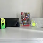 Nintedo switch limited edition (with Mario game)