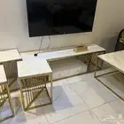 طاولات استيل وطاوله تلفزيون