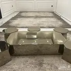 طقم طاولات استقبال نسائيه مرايا فخم