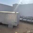 تانكي حديد مع الكرسي