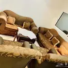 كنب صالون بالستائر