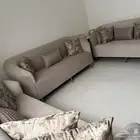 كنب فخم جديد للبيع1100 قماش شانيل