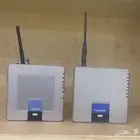 مودمين LINKSYS مستعملين بحالة ممتازة