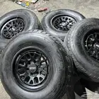 جنوط ميثود 6 مسمار مع كفرات شاهين تيلندي مقاس 17