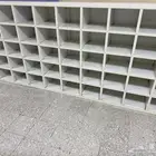 دولاب حذاء ألمونيوم يصلح للمساجد طوله أربع متر وعرضه مترونص