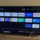 شاشة سوني 49 بوصة مع جهازين شاومي ستيك واندرويد Q1 بوكس